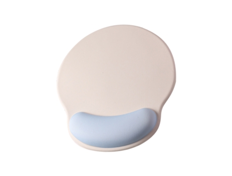 Alfombrilla de ratón ergonómica de color caramelo con soporte de reposamuñecas de gel antideslizante para trabajar en la oficina en el hogar