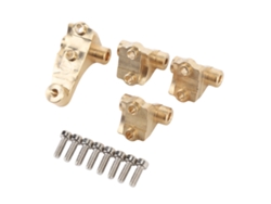 Ymsl Soporte Inferior De Amortiguador De Eje Delantero Y Trasero De Latón Para Piezas De Mejora De Coche Rc Crawler 82056-4 Hxl
