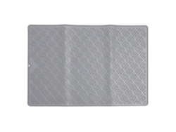 Alfombrilla De Silicona Para Vitrocerámica, Resistente Al Calor Y Al Agua, Antiadherente, 70 X 50 Cm, Gris.