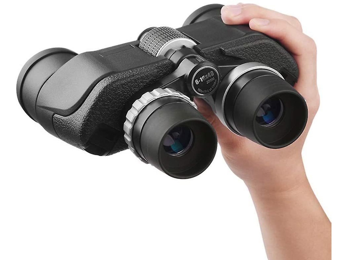 Telescopio Zoom 6 16x40 HD con visión nocturna en condiciones de poca luz, IP68, gran angular, para observación de aves, senderismo, exteriores, color negro. Bestvite