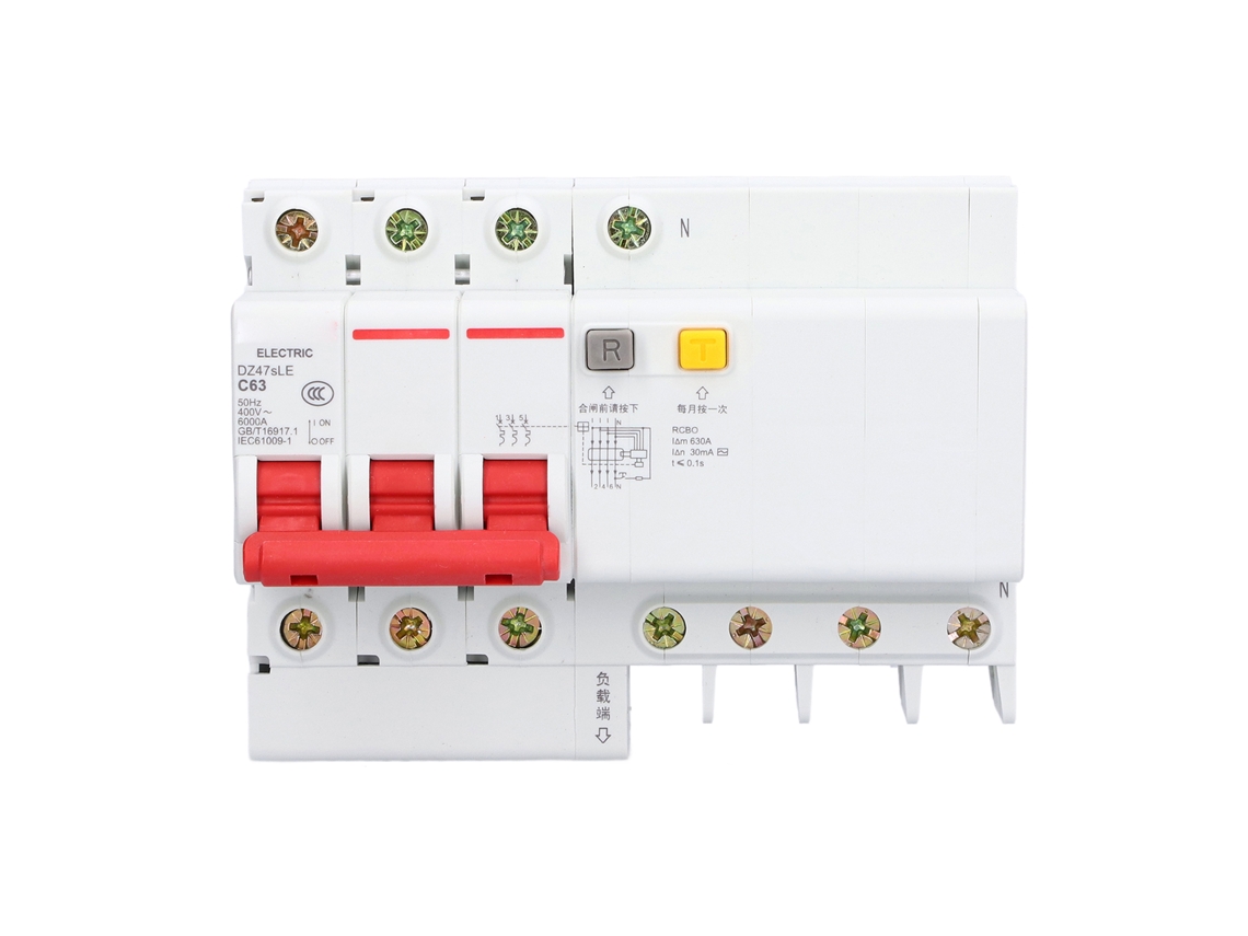 Disyuntor Miniatura C63 3p+n Para Riel Din, 63a Ca 400v, Para Textiles Del Hogar.