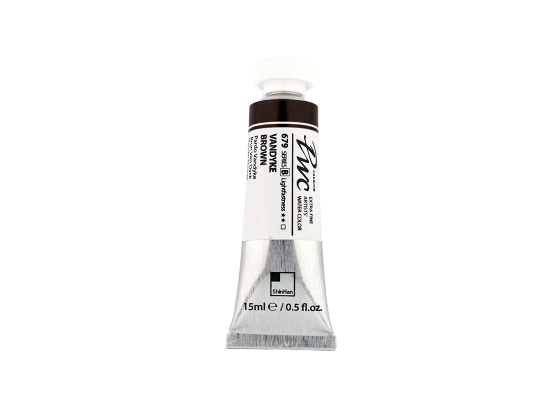 Aceite extrafino Pwc Shinhan 15 ml (Vandyke Brown N1 679 Serie B)