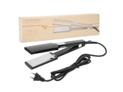 Alisador de cabelo elétrico com íon negativo cerâmica 2 em 1 Prancha e Chapinha 110-240v Plug Styling Tools