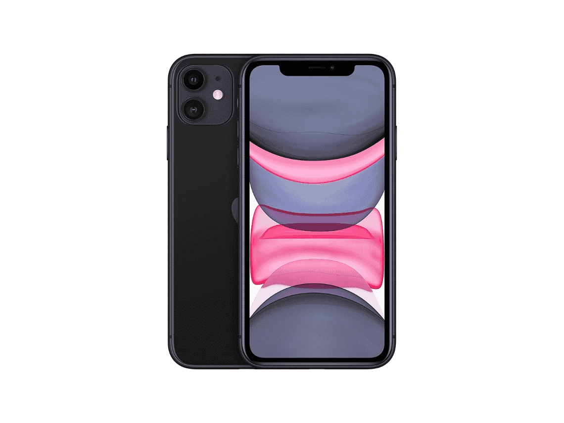 APPLE Smartphone Iphone 11 64Gb / Negro / Grado C Plus (Reacondicionado Señales de Uso)