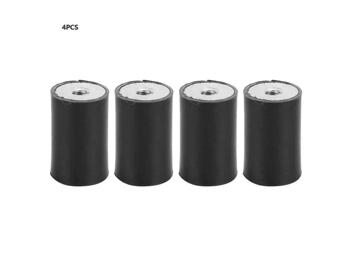 Piezas De Amortiguador De Goma Antivibración Para Montaje De Bobina Aislador (dd20*30 M6)