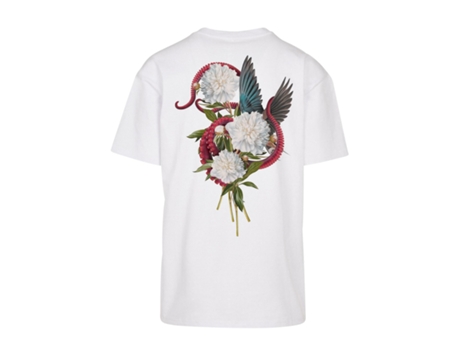 Camiseta para Unisexo MISTER TEE (M - Algodón - Blanco)