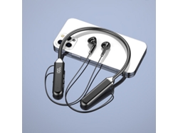 Auriculares Bluetooth Con Banda Para El Cuello (negros), Conectividad Inalámbrica 5.2, Estéreo, Indicador De Batería