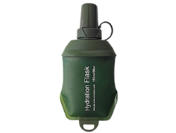 Botella de agua flexible de 500 ml, botella plegable de TPU para mochila de hidratación, chaleco para correr, botella portátil para senderismo, ciclismo y Mo