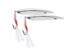 2026rebe-2pcs Señuelos De Pesca Con Ojos 3d, Bait Wobbler Con Anzuelos Dobles Para Bass Pike, Plata