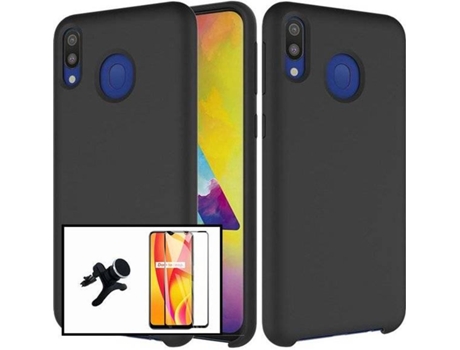 Kit Funda y Protector Samsung Galaxy A20e PHONECARE Negro