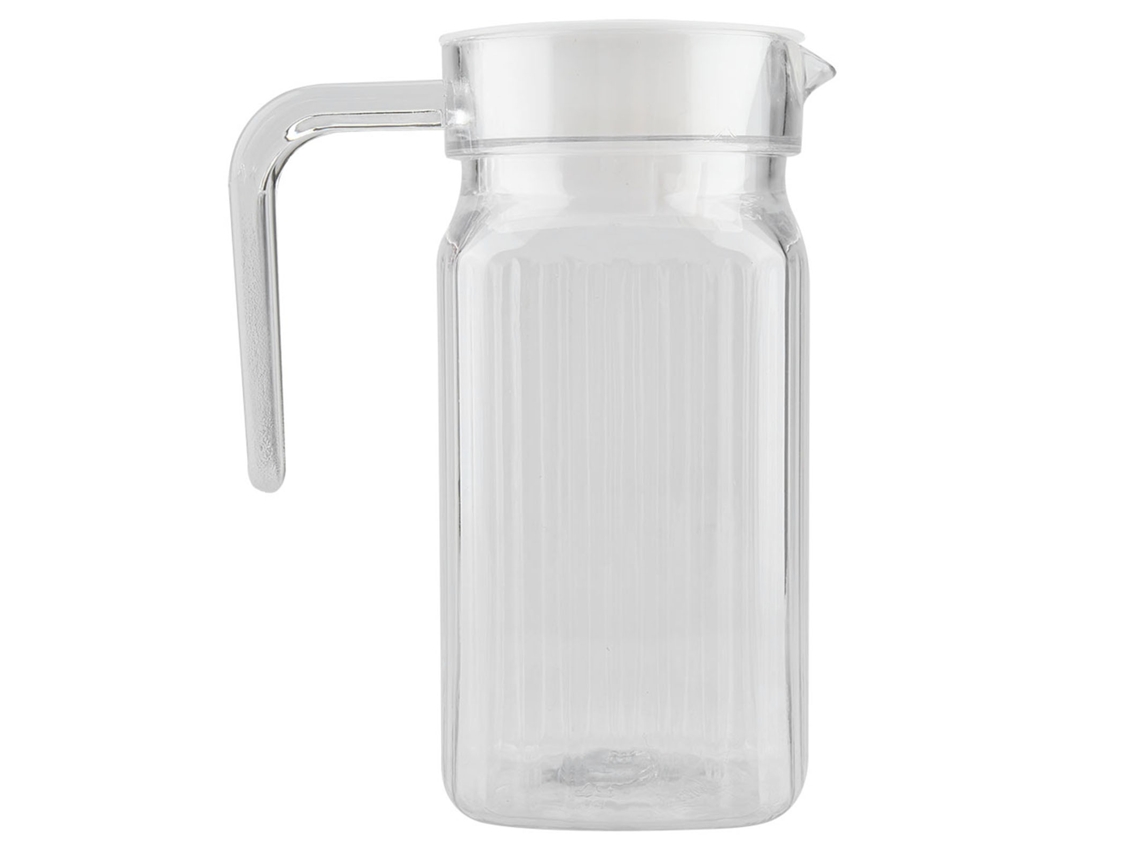 Botella de jugo transparente de 500 ml con tapa para uso doméstico KOFIHETY