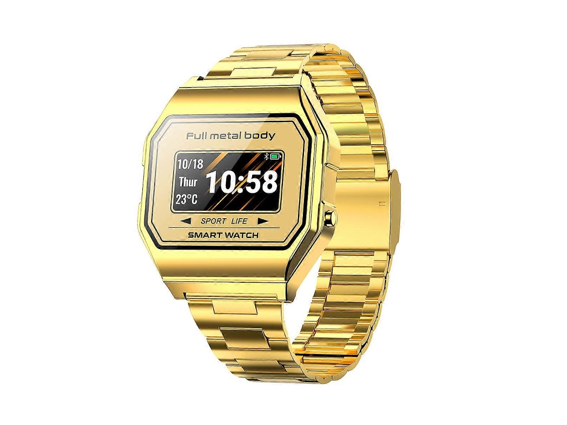 Reloj inteligente Kw18 IP67, resistente al agua, con Bluetooth, deportivo, monitor de frecuencia cardíaca y presión arterial, reloj de pulsera Ly Ebike