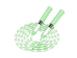 Vlrla-2026cuerda De Saltar Ajustable Con Etiqueta De Nombre, Mango Antideslizante Y Tubo Suave Para Niños, Fitness Y Ejercicio Verde