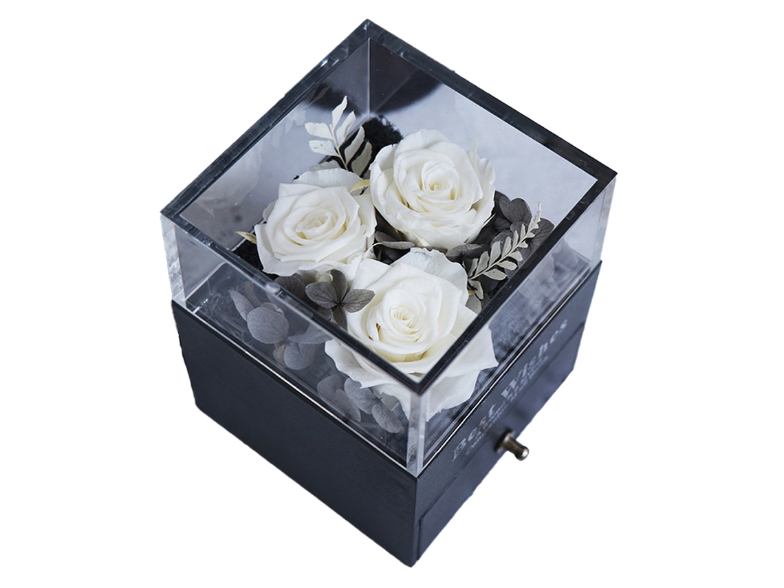 KOFIHETY Rosa Eterna para Novio Día de San Valentín - Regalo de Cumpleaños para Mujeres, Madres y Novias