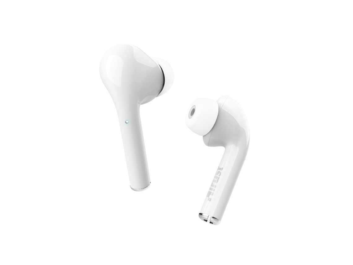 TRUST NA Auriculares Bluetooth (En la oreja - Micrófono - Blanco)