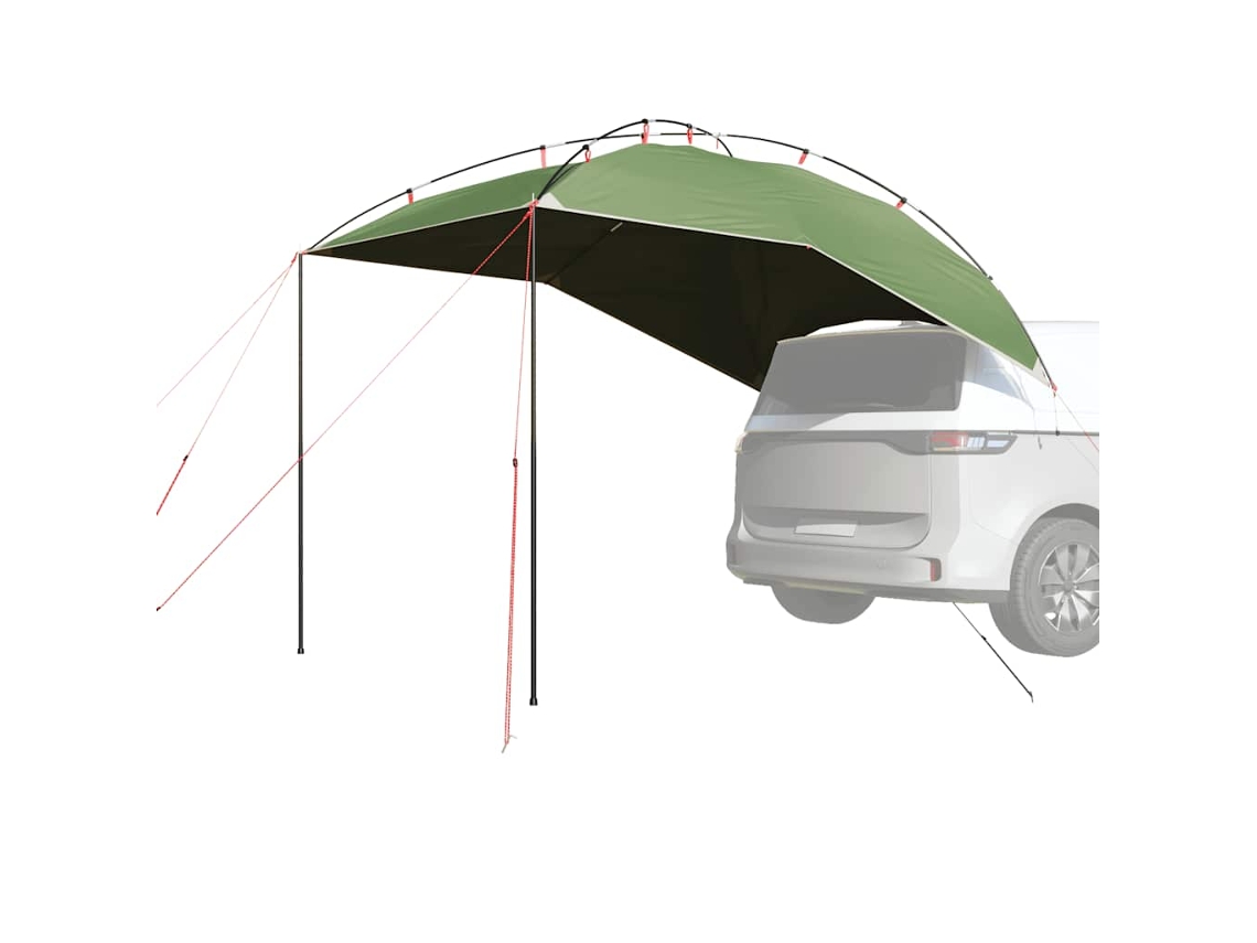 Carpa Para Coche Impermeable Verde