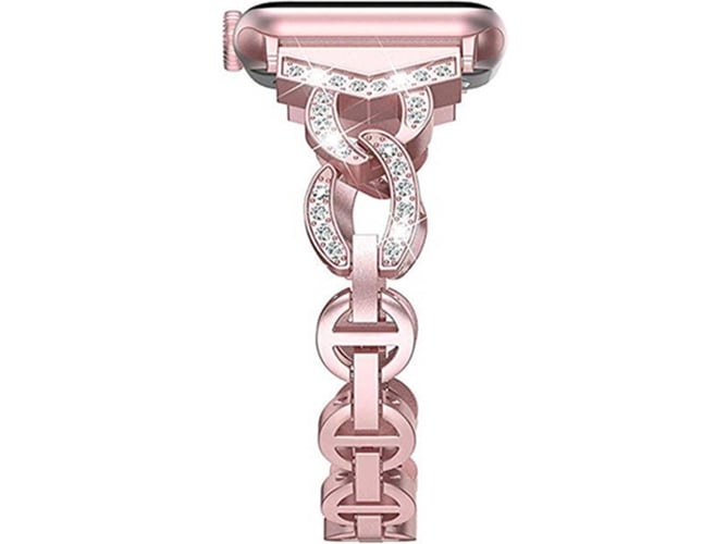 Correa Apple Watch 38, 40 mm WJS Metal Rosa