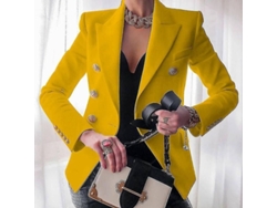2026-chaqueta Formal Mujer Blazer De Oficina 2023 Talla S-3xl Poliéster Manga Larga Para Trabajo Ocasiones Versátiles