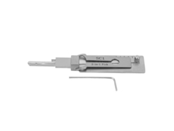 Herramienta De Gancho Para Recoger Llaves 2 En 1 De Acero Inoxidable Decoder Para Reparación Y Mantenimiento
