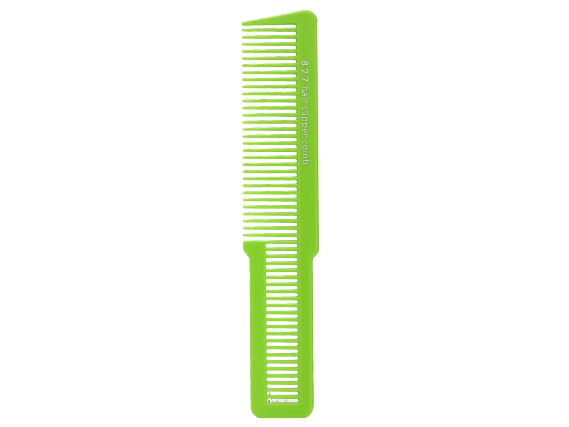 Pente De Corte Para Cabeleireiro Profissional Com Dentes Antiderrapantes Para Tosa De Cabelo (verde)