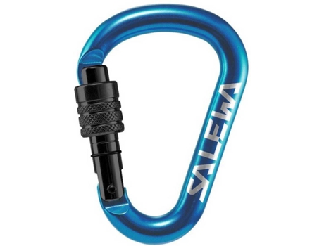 Mosquetón De Escalada SALEWA Hms Screw G2 Pequeno (Azul - 110 x 72 cm)