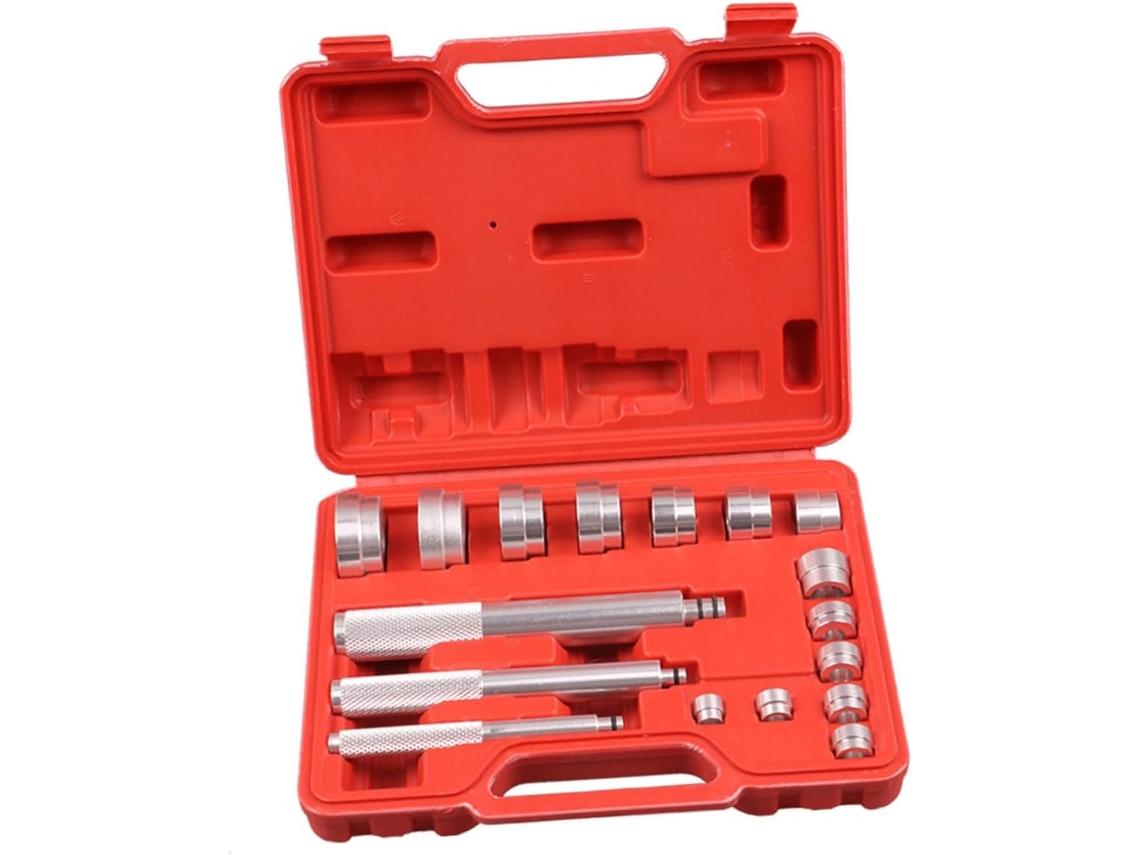 Kit De Herramientas De 17 Piezas Para Extraer Y Desmontar Rodamientos De Ruedas De Furgonetas Y Vehículos.