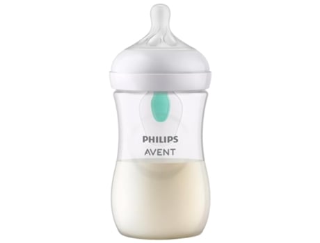 Biberón Natural Response Con Válvula Airfree 260 Ml a Partir de 1 Mes AVENT