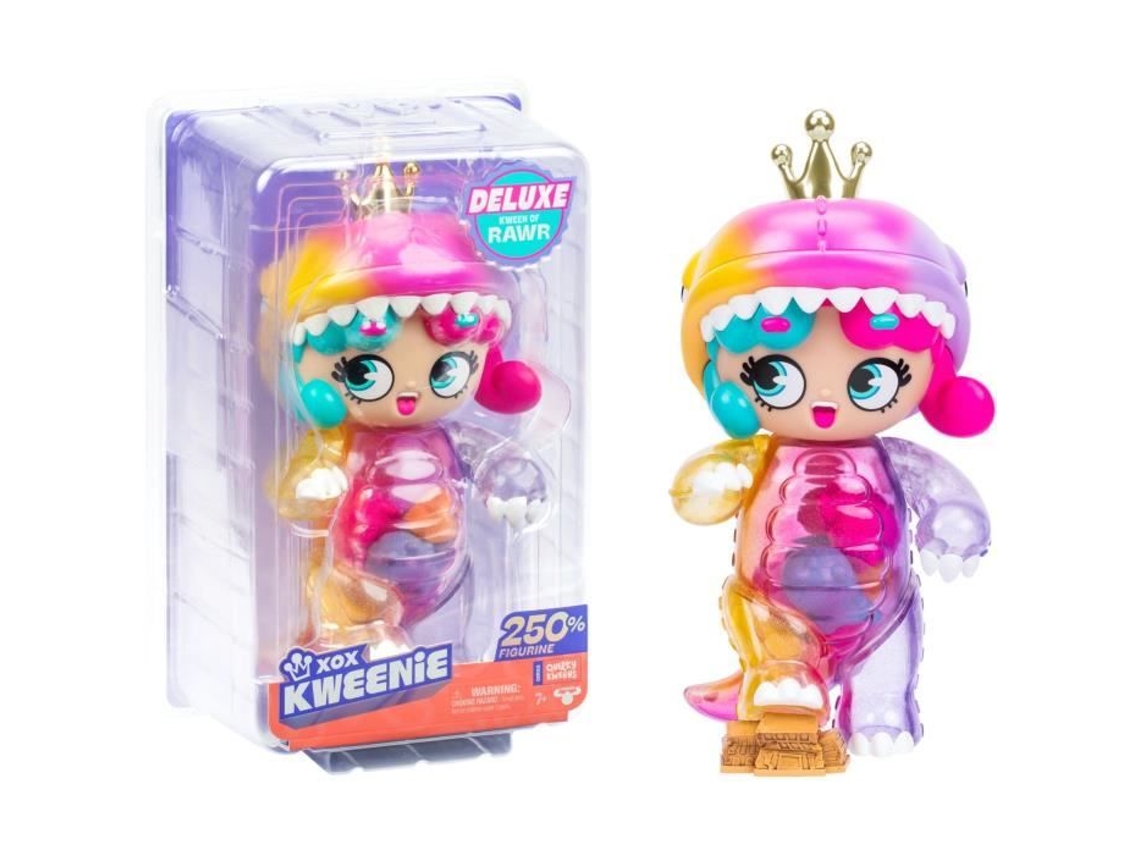 Muñeca Jurásica Xox Kweenie Gigante de 28 cm Articulada, Aspecto Único