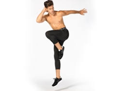 2026rebe-3 Paquetes Pantalones Yoga Hombre De Cintura Alta Secado Rápido Con Bolsillo Para Ejercicio Y Fitness