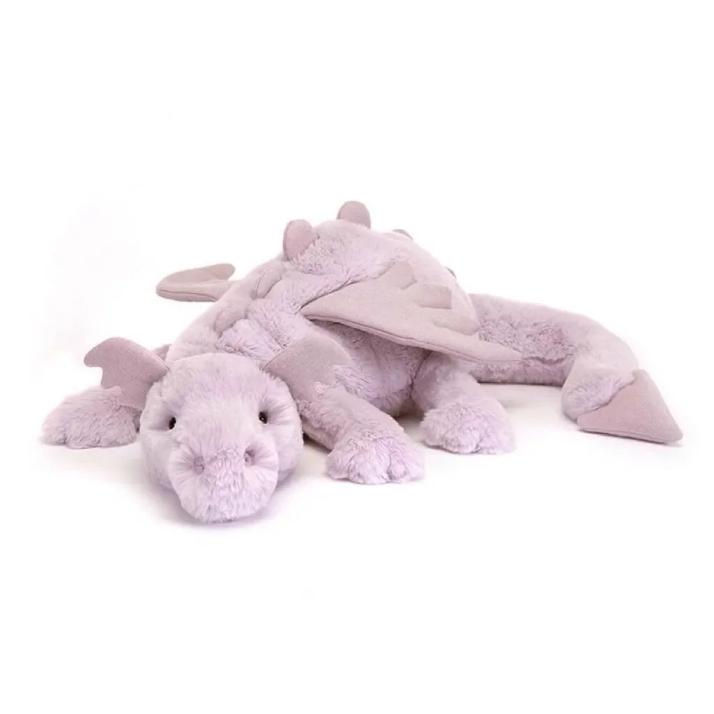 Serie de Dragones de Peluche: Lindos juguetes de peluche para niños MDUG (Dragón Morado)