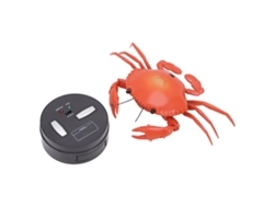 2026-juguete Cangrejo Rc Educativo Simulado Animales Marinos Eléctrico Modelo Animal Regalo Cumpleaños Niños Rojo