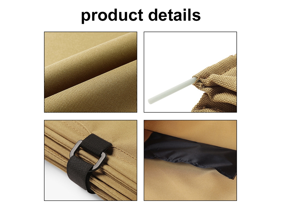 Bolsa De Almacenamiento Multifuncional Para Exteriores, Maletín De Lona Plegable, Bolsa De Basura De Gran Capacidad Para Acampar.