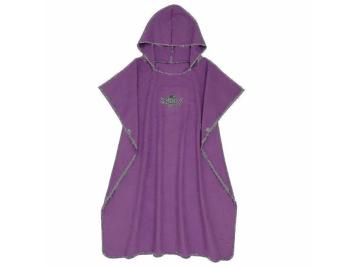 2026-toalla De Playa Poncho Con Capucha Baño Secado Rápido Albornoz Absorbente Para Natación Adultos