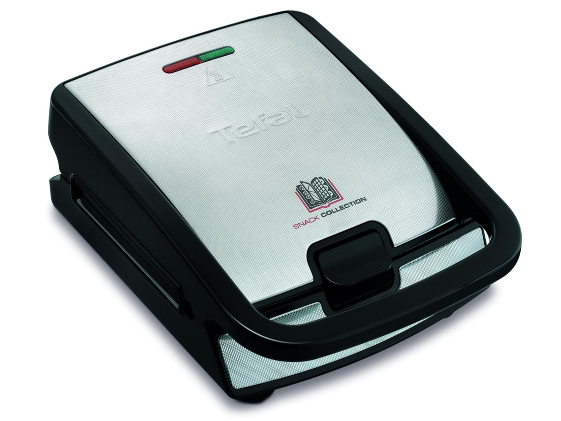 Tefal Snack Collection Sw 852 D Sandwichera 700 W Negro Acero inoxidable