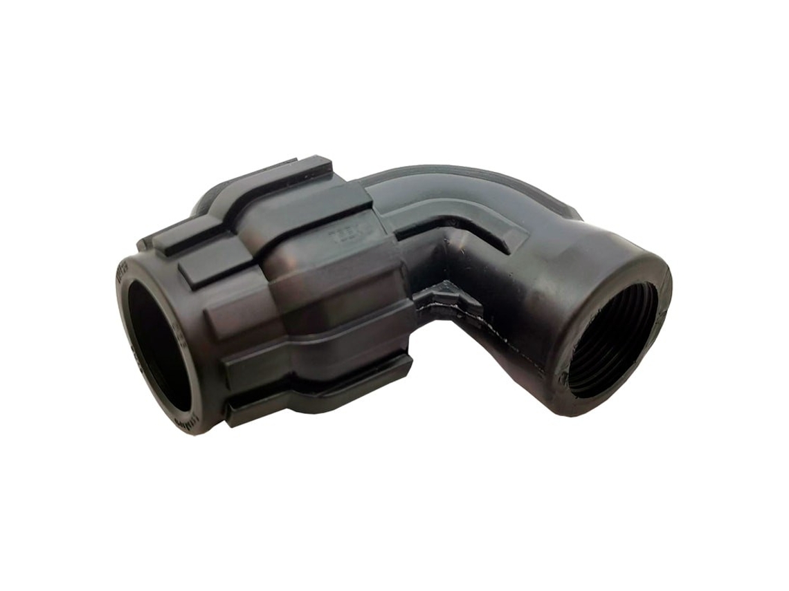 Codo Rosca Hembra Polietileno 32mm 1 Riegopro