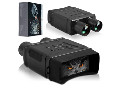 Gafas de Visión Nocturna Monocular CHRONUS Imagen Térmica Digital Infrarrojo 1080P Negro