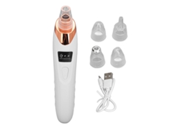Máquina Eléctrica Extractora De Points Negros Recargable Limpiador De Poros Facial Con Aspiración Ajustable