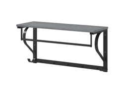 Perchero De Pared Con Ganchos (5 Ganchos), Estante Superior, Multifuncional.
