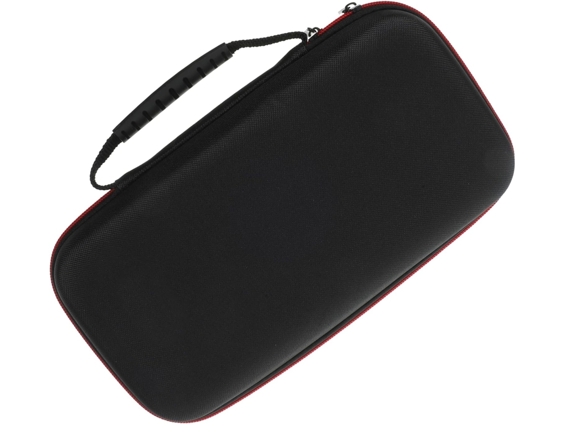 Estuche Portátil Para Micrófono Con Doble Compartimento, Fabricado En Eva Y Tela, Con Cierre De Cremallera.