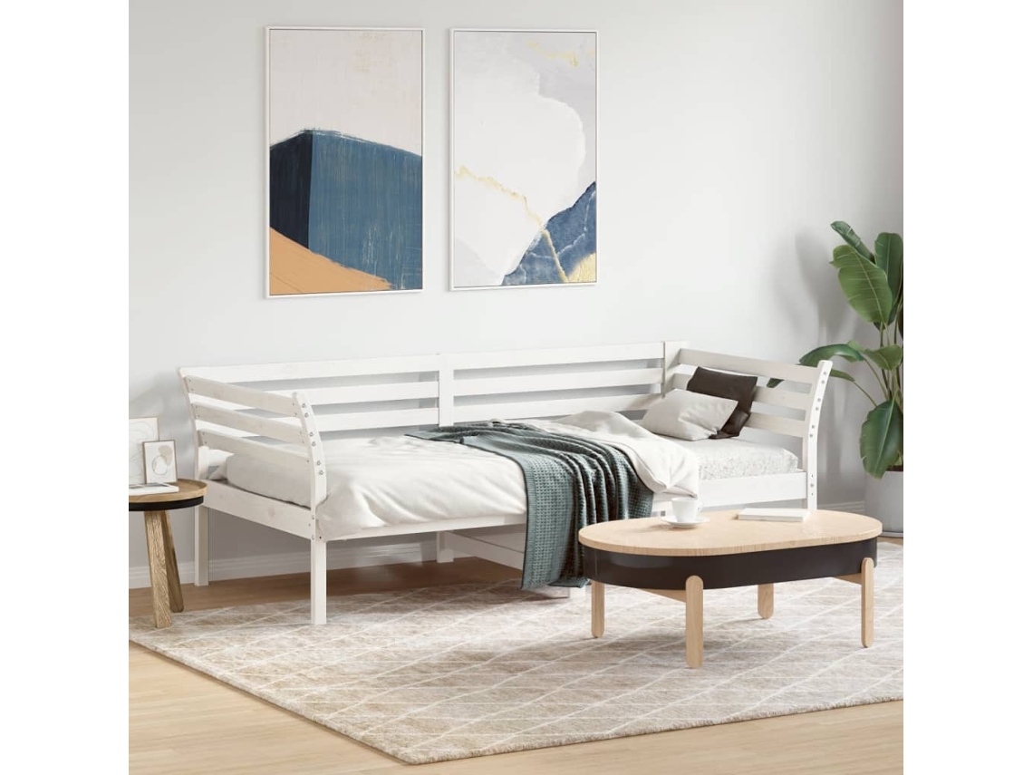 Sofá Cama Individual Sem Lovely Home Blanco (90x190)