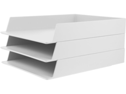 Caja De Almacenamiento De Archivos De Escritorio De 3 Piezas, Estante Para Archivos, Organizador De Artículos De Oficina
