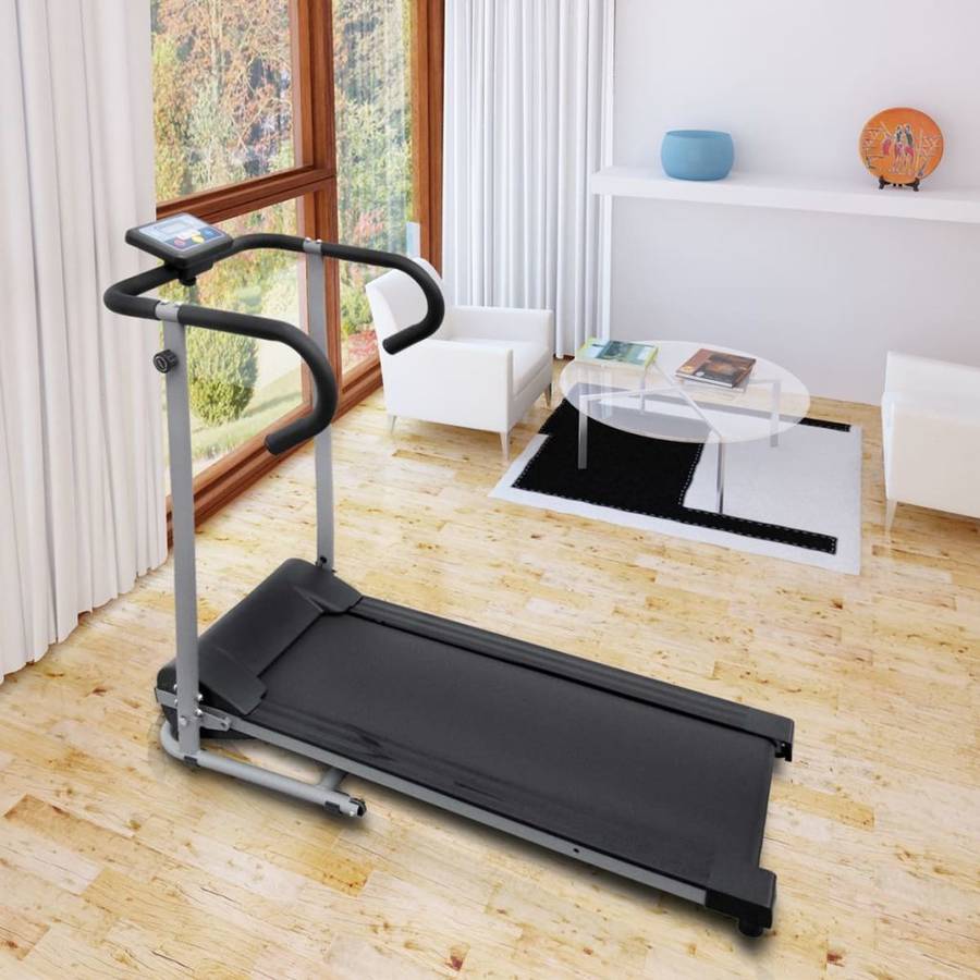 Cinta De Correr vidaxl 91381 negro 100x34cm plegable hasta 6 kmh con pantalla 3 500 100 34