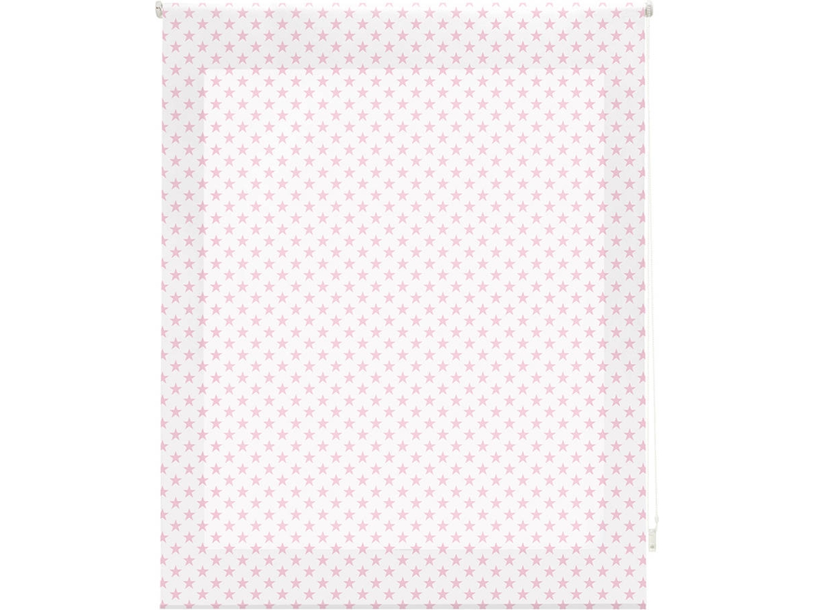 Estor Enrollable HAPPYSTOR Stars Estampado Digital Fantasia Rosa 195x250 cm
