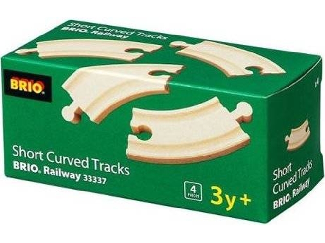 Pieza para Pista Ferroviaria BRIO 33337 (Marrón - Edad Mínima: 3)