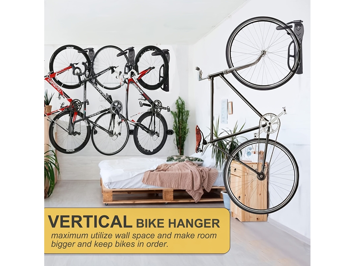 Soporte De Pared Para Bicicleta Gancho Fijo Para Colgar Soporte Para Bicicleta De Montaña Y De Carretera