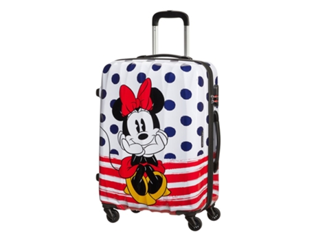 Maleta de Viaje Grande AMERICAN TOURISTER Disney legends spinner Blanco (65x45.5x27.5cm)