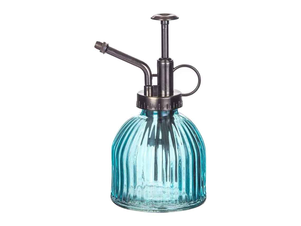 Botella Pulverizadora De Vidrio Estilo Retro Para Plantas, Herramienta De Riego Para Jardinería, 230 Ml.