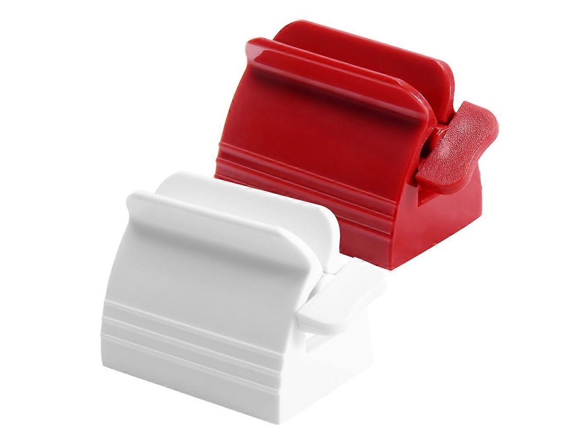 Exprimidor De Pasta De Dientes De Plástico Divertido Con Base Gruesa, 4 Piezas Rosewell