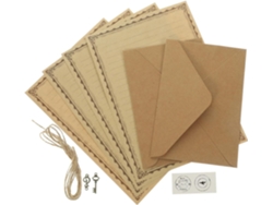 Juego De Papelería Vintage Para Cartas, 2 Juegos De Papel Grueso Tamaño Carta A5 Y