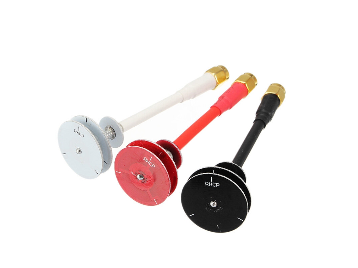 3 Piezassma Machorhcprealacc Antena Omnidireccional Panel Plano 5.8ghz 5dbi 50w Sma/rp-sma Placa Torre Transmisor Receptor Drones Fpv Rc